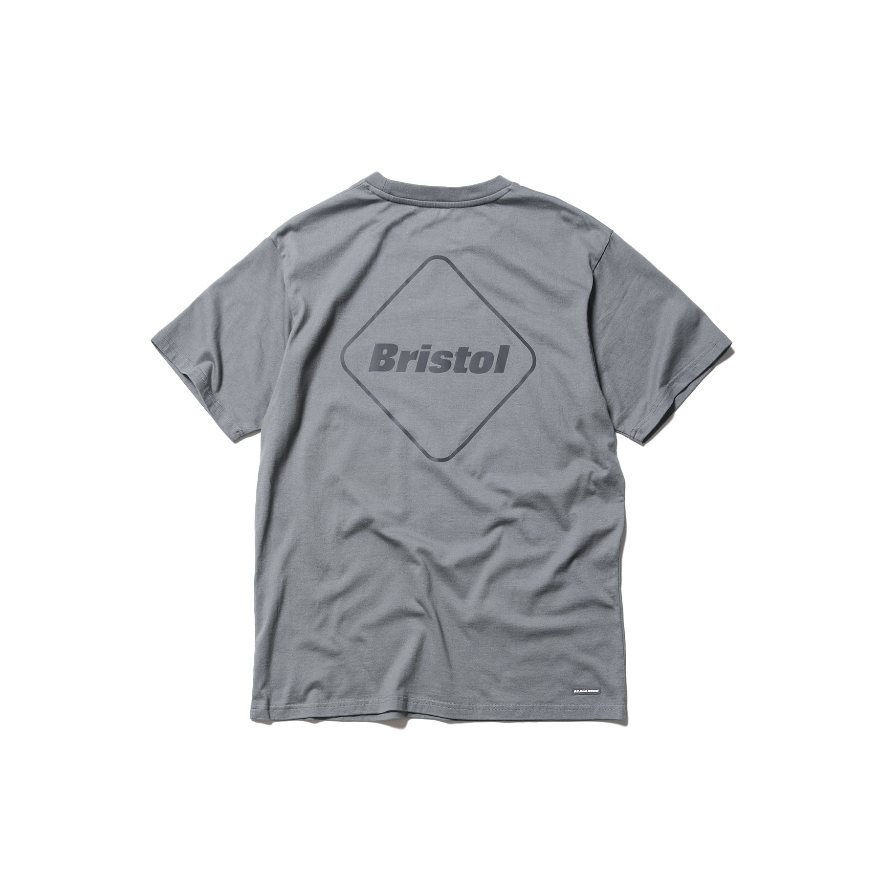 F.C.Real Bristol / EMBLEM TEE (Gray) 背面